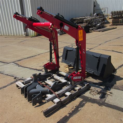 massey ferguson skid steer for sale|massey ferguson bucket attachment.